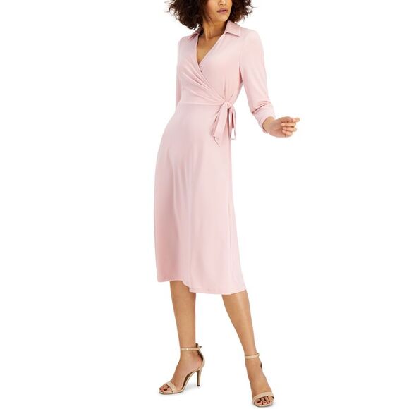 Fit & Flare Wrap Dress - Picture 1 of 1